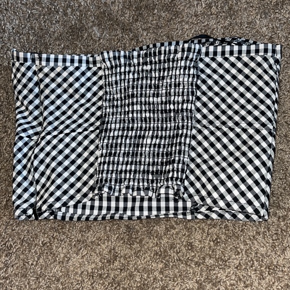 Halter plaid top - Picture 3 of 3